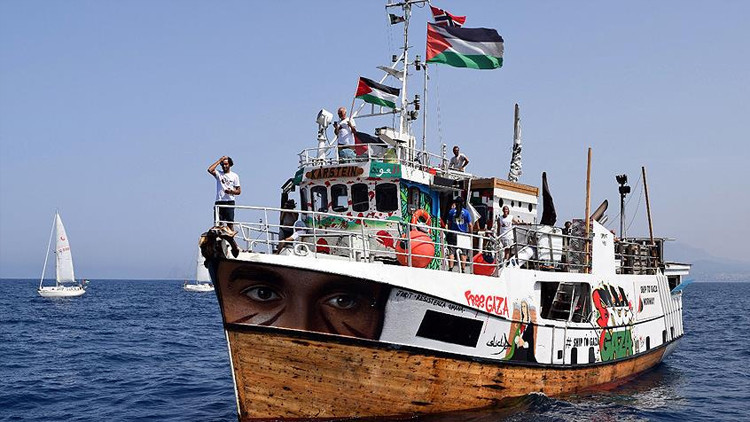 aktivistler vazgecmiyor 11 gemi ablukayi yarmak icin gazze yolunda KPqt1iP1
