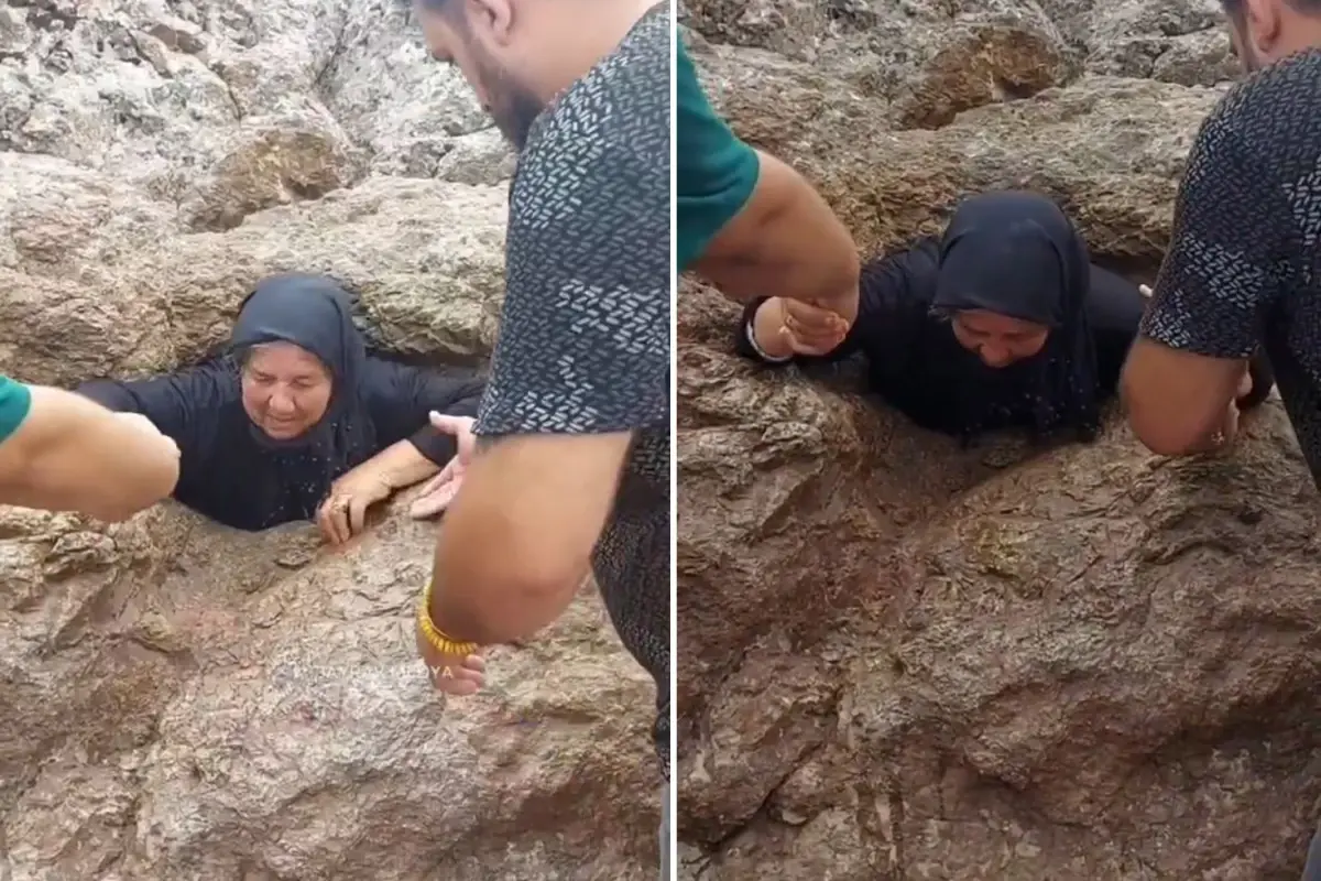 her yil binlerce kisi geliyor alevi vatandaslarin gecmek icin siraya girdigi delik v5qkSq7q.jpg